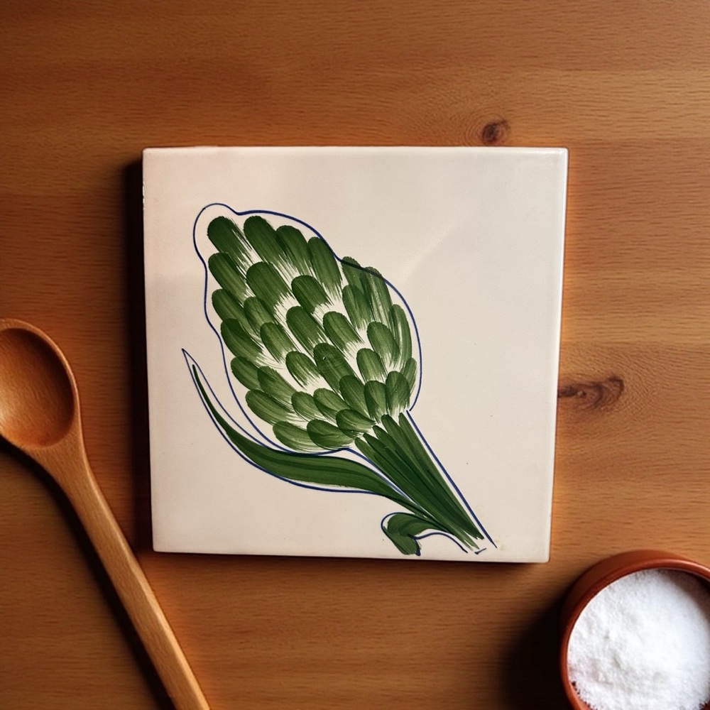 Artichoke Ceramic Tile/Trivet